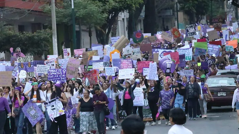 Marcha 8M Xalapa